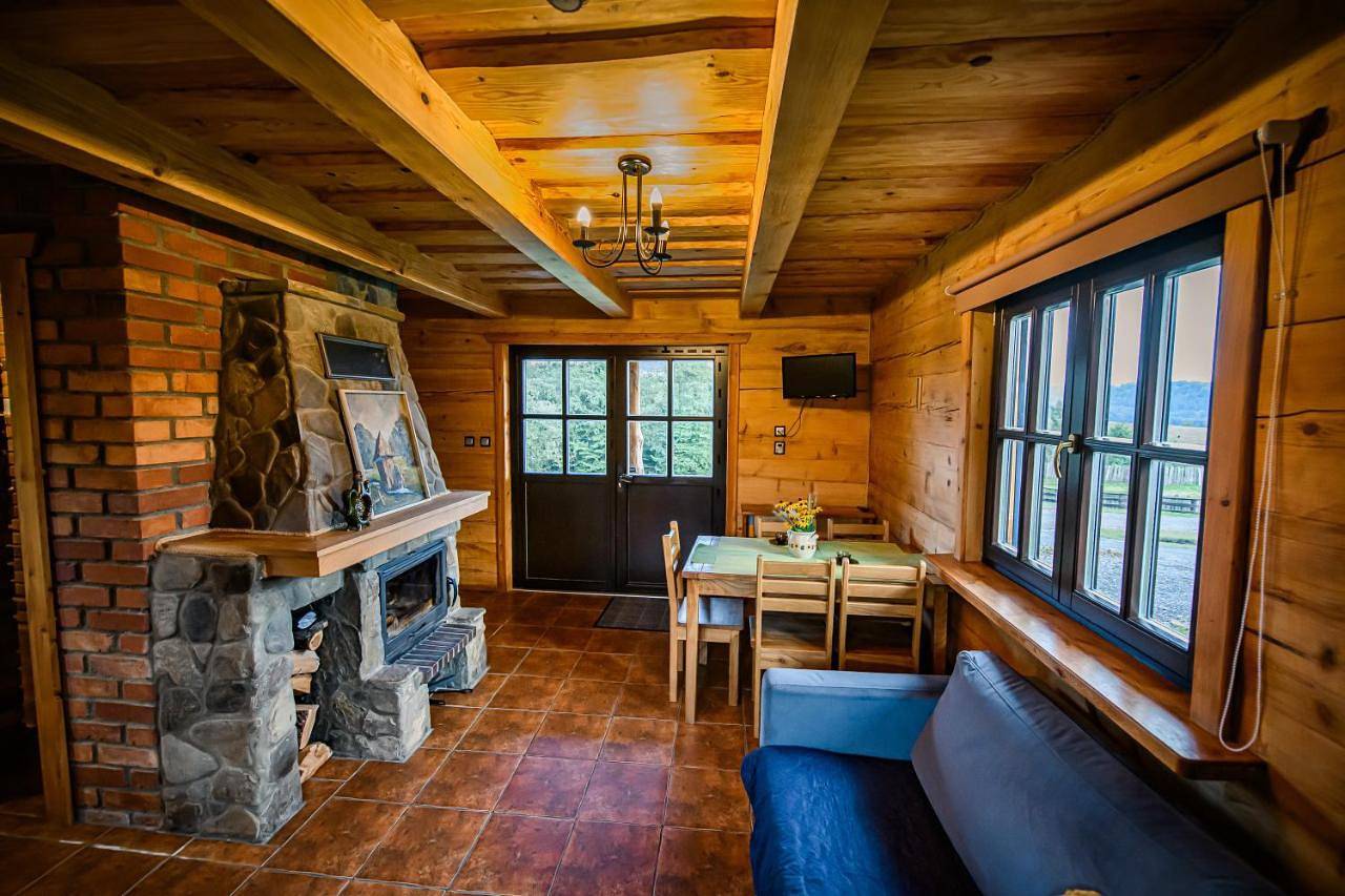 Sokolisko - domki całoroczne z kominkiem in Wysoczany, Karpaty (Polska)