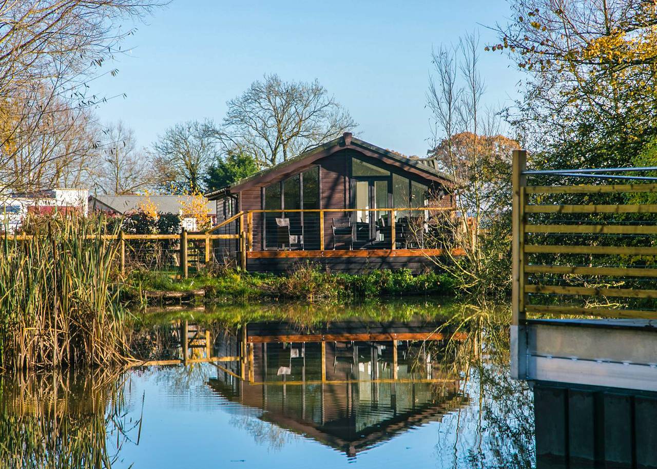 Lakeside Lodges (Pet) in Longleat Forest, Wiltshire