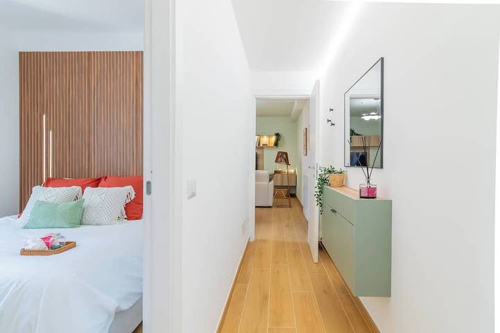 Ganze Wohnung, VerdeLuce Suite: Luxury Apartment with Private Parking in Fiuggi, Frosinone Provinz