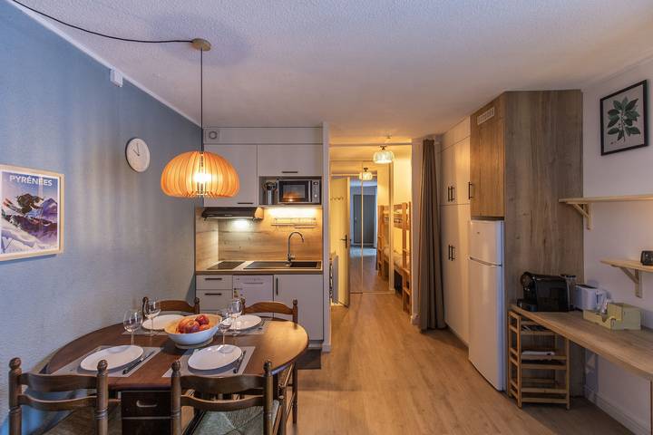 Ganze Wohnung, Le Bastan - Appt pour 4 avec Jardin in Barèges, Nationalpark Pyrenäen