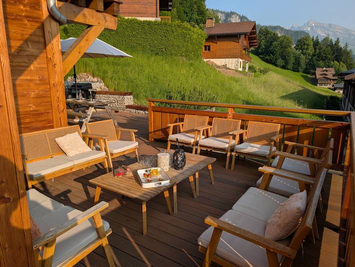 Chalet pour 14 personnes, avec Balcon et Sauna à Saint-Jean-de-Sixt - 3