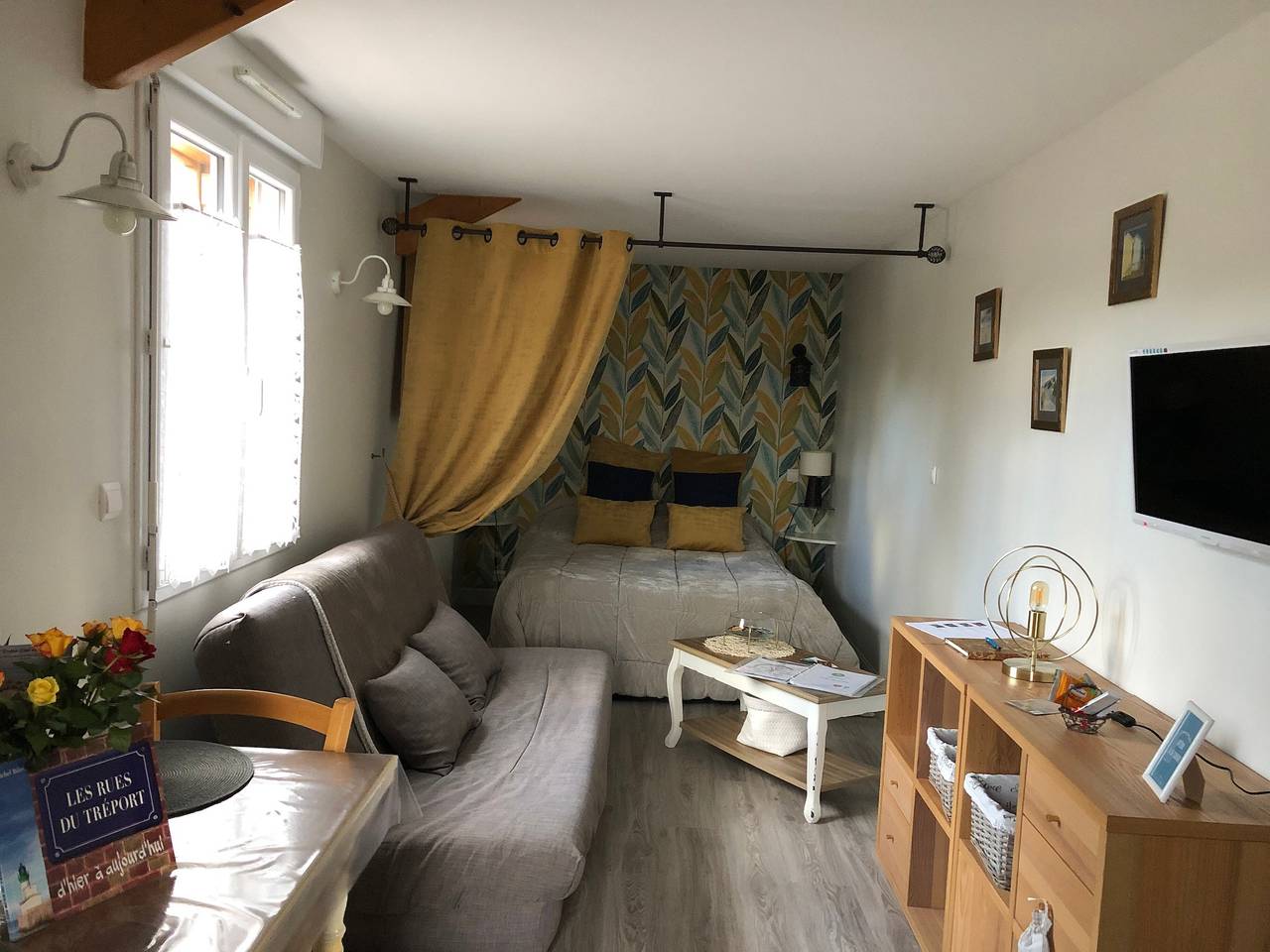 Casa rural 'Gite "Entre Ciel Et Mer"' con terraza compartida y Wi-Fi in Eu, Región de Dieppe