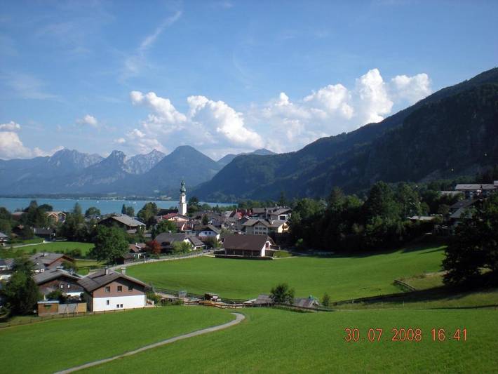 Ferienwohnung für 3 Personen, mit Balkon und Ausblick sowie Seeblick in St. Gilgen - 2
