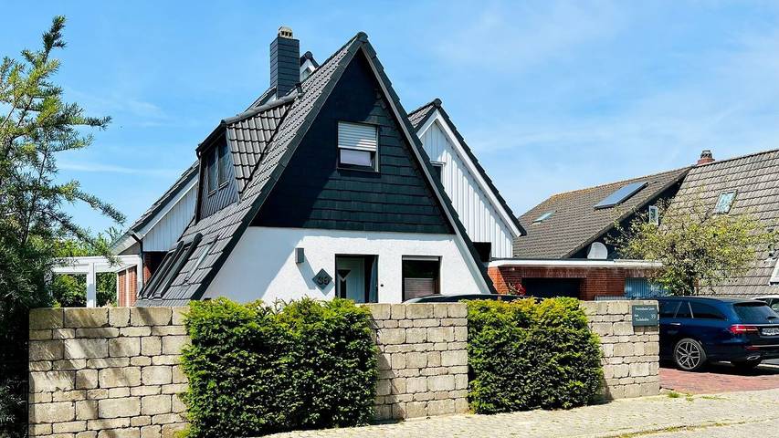 Ferienhaus mit Meerblick für 4 Personen, mit Terrasse in Ostfriesland