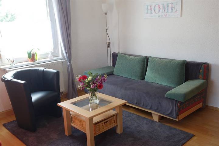 Ferienwohnung für 4 Personen, mit Balkon und Terrasse sowie Garten in Bad Sobernheim