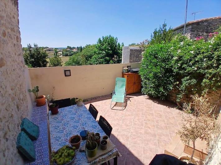 Gîte pour 4 personnes, avec vue à La Rouvière