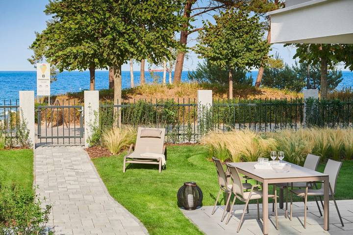 Ferienwohnung für 4 Personen, mit Terrasse und Garten in Binz, Rügen