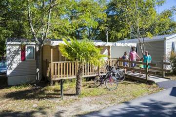 Camping für 4 Personen, mit Kinderpool in der Bassin d’Arcachon