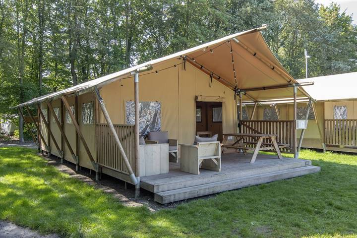 Camping für 6 Personen, mit Terrasse und Pool sowie Sauna in Limburg (Niederlande)