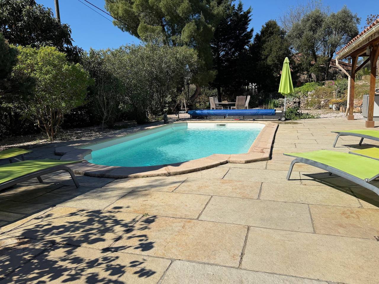 La Rocaille, casa para 6 con piscina in Roquebrun, Region de Béziers