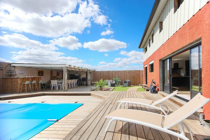 Maison de vacances pour 10 personnes, avec jardin et piscine - 1