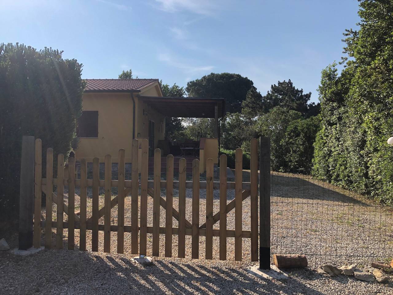 Casa Vacanze "Villetta Lampone", aria condizionata, giardino e terrazza in Lacona, Isola d'Elba