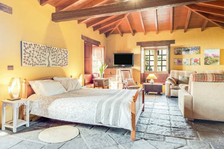 Beautiful Cottage “La Casita del Rincón” with Sea View, Mountain View, Wi-Fi in Arona, South Tenerife