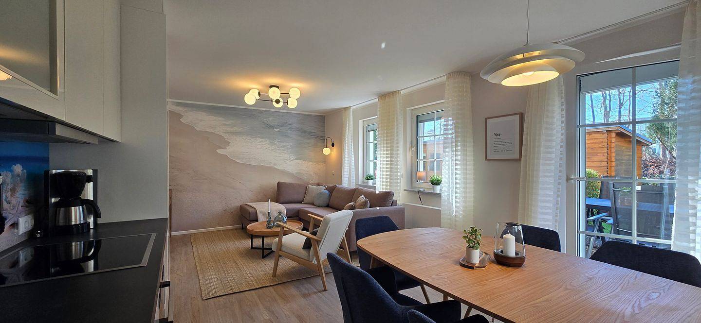 Apartamento entero, Moderne strandnahe 3-Zimmer-Ferienwohnung für bis 5 Pers. mit Wlan in Graal-Müritz, Rostock y sus alrededores