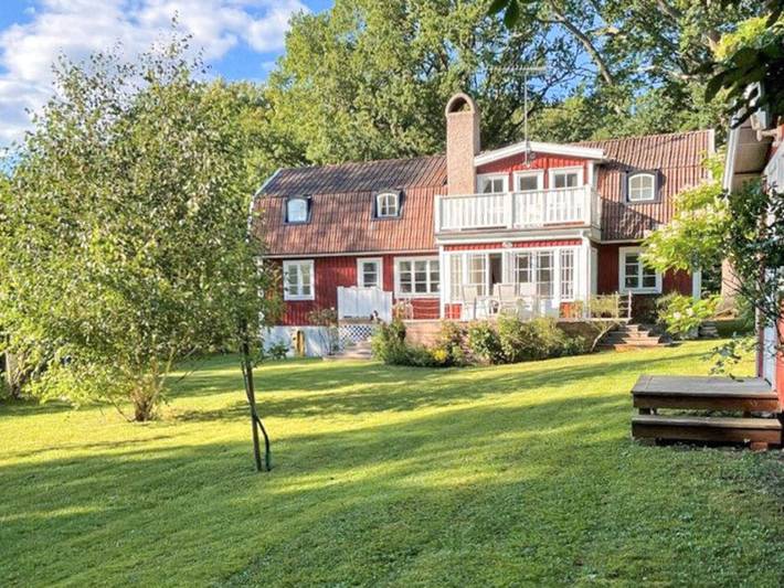 Ferienhaus für 8 Personen, mit Balkon und Garten sowie Sauna auf Öland