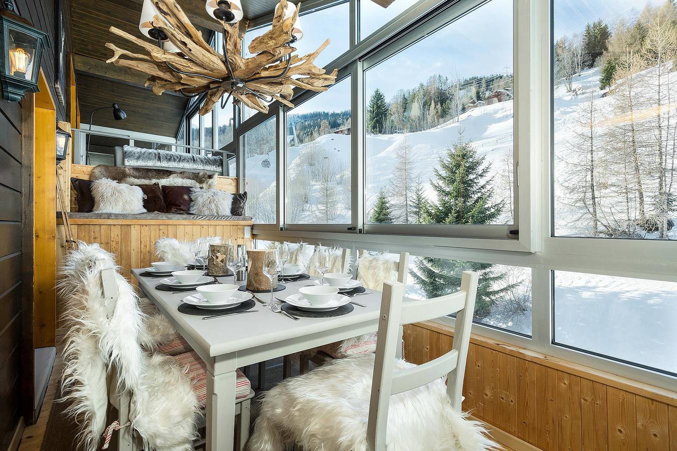 Geheel appartement, Penthouse les Telecabines in La Tzoumaz, Riddes