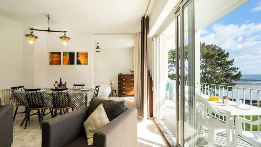 Gîte pour 7 personnes, avec balcon, animaux acceptés dans Plage de Beaumer - 4