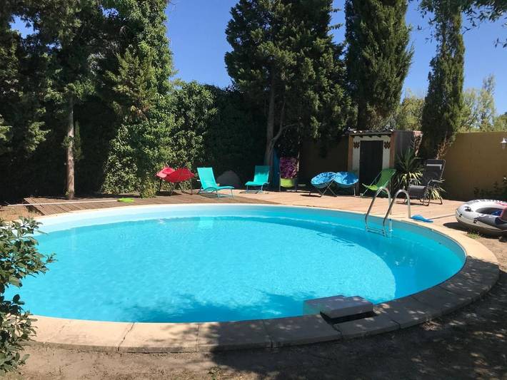 Location de vacances pour 8 personnes, avec piscine et jardin ainsi que bassin pour enfant et vue, animaux acceptés à Saze - 2