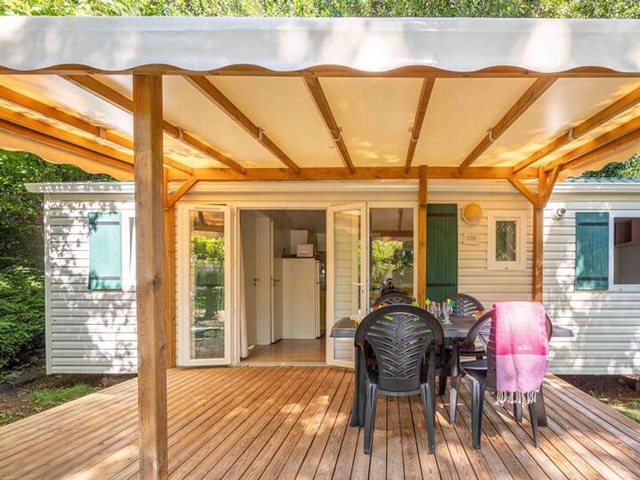 Camping Le Caussanel - Ciela Village - Mobilheim 6 personen - Ciela Confort - 3 Zimmer in Canet-de-Salars, Pareloup-See