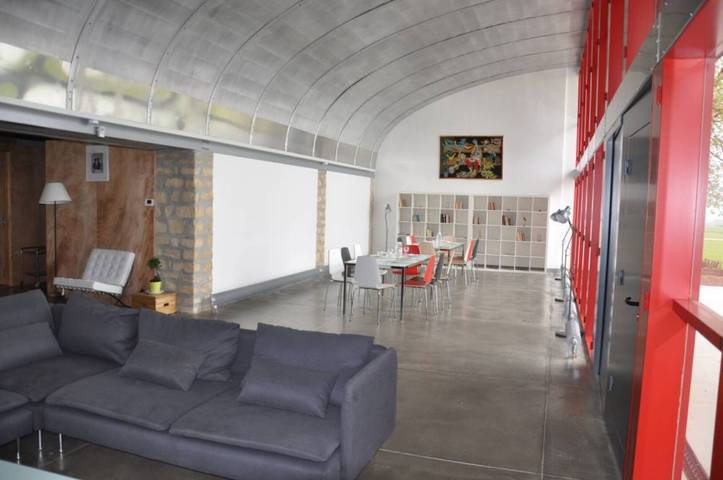 Villa 'Maison Le Corbusier' mit Bergblick, privater Terrasse und Wlan in Doncourt-lès-Conflans, Mörthe und Mosel