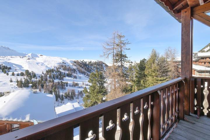 Gîte pour 10 personnes, avec jacuzzi ainsi que sauna et balcon, animaux acceptés dans Belle Plagne