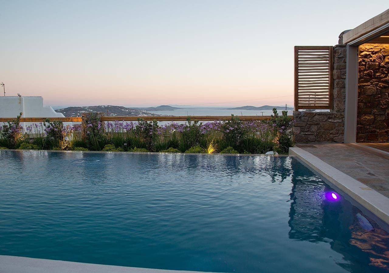 Magical Mykonos Villa | M Four Villa | 4 Bedrooms | Private Gym | Private Infinity Pool in Tourlos (Mykonos), Mykonos