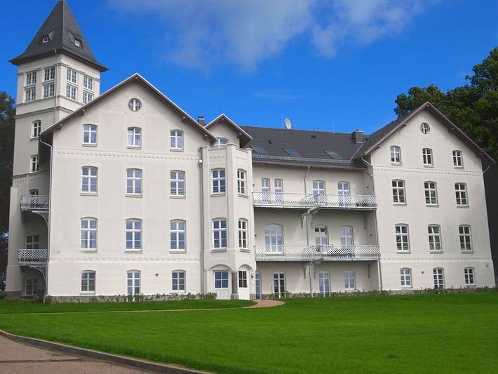 Ferienhaus für 2 Personen, mit Balkon und Sauna sowie Garten