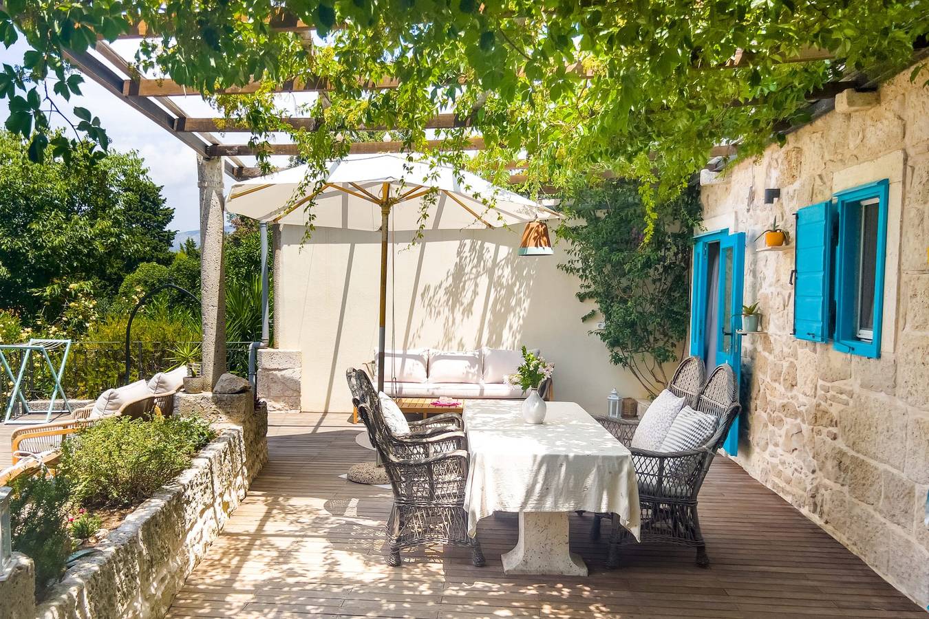 Ganze Wohnung, Öko-Aparthotel The Dreamers' Club - Arabia für 5 in Lumbarda, Korcula