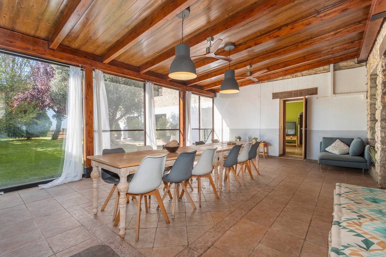 Casa rural 'Valfonda' con vistas a la montaña, Wi-Fi y aire acondicionado in Torres de Barbués, Provincia de Huesca