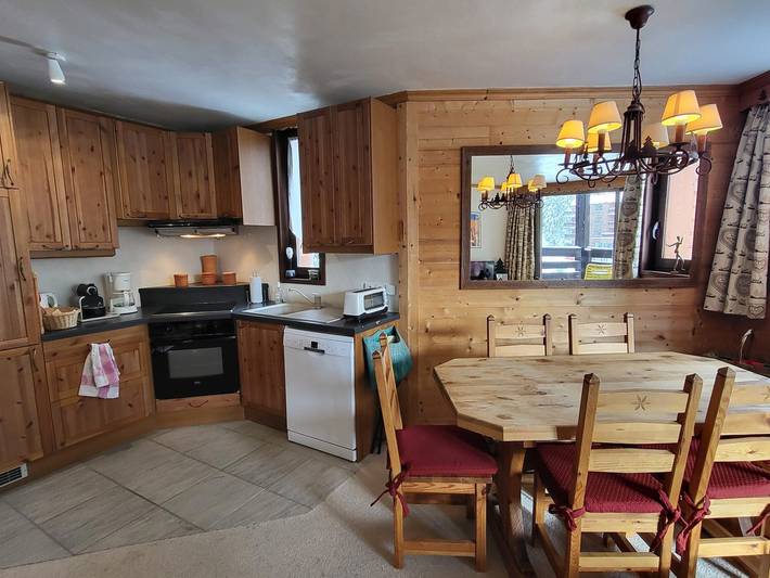 Gîte pour 6 personnes, avec balcon dans Courchevel 1850 - 2