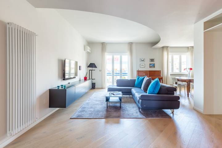 Lägenhet för 6 Personer, med terass i Neapel