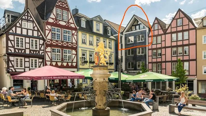 Ferienwohnung für 4 Personen, mit Balkon in Hachenburg
