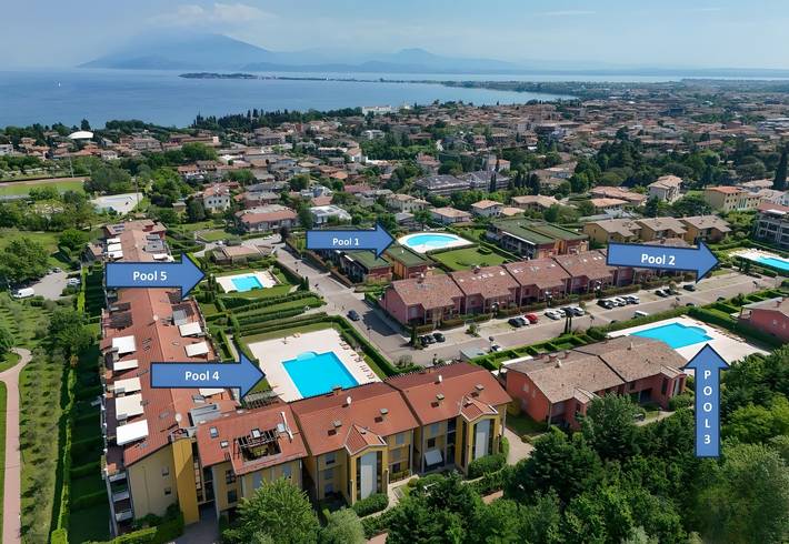 Ferienwohnung für 5 Personen, mit Garten und Seeblick in Desenzano del Garda - 3