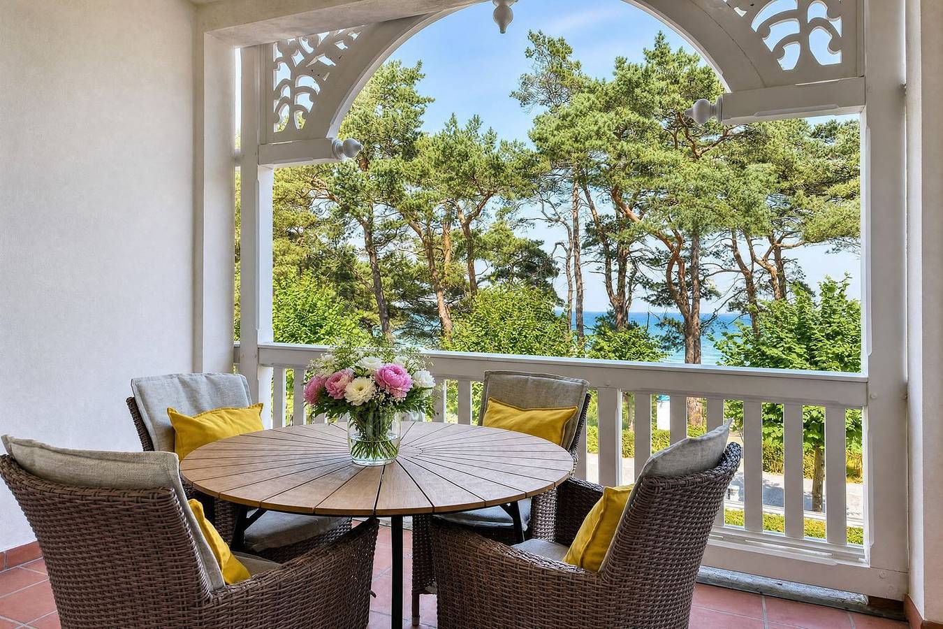 Ganze Wohnung, Strandlust 610, Villa Seeadler:Einzigartiger Ostseeblick & gemütliches Ambiente. in Ostseebad Binz, Binz
