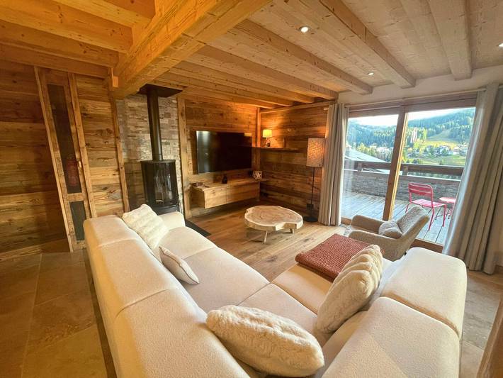 Chalet pour 8 personnes, avec balcon à Les Gets - 3