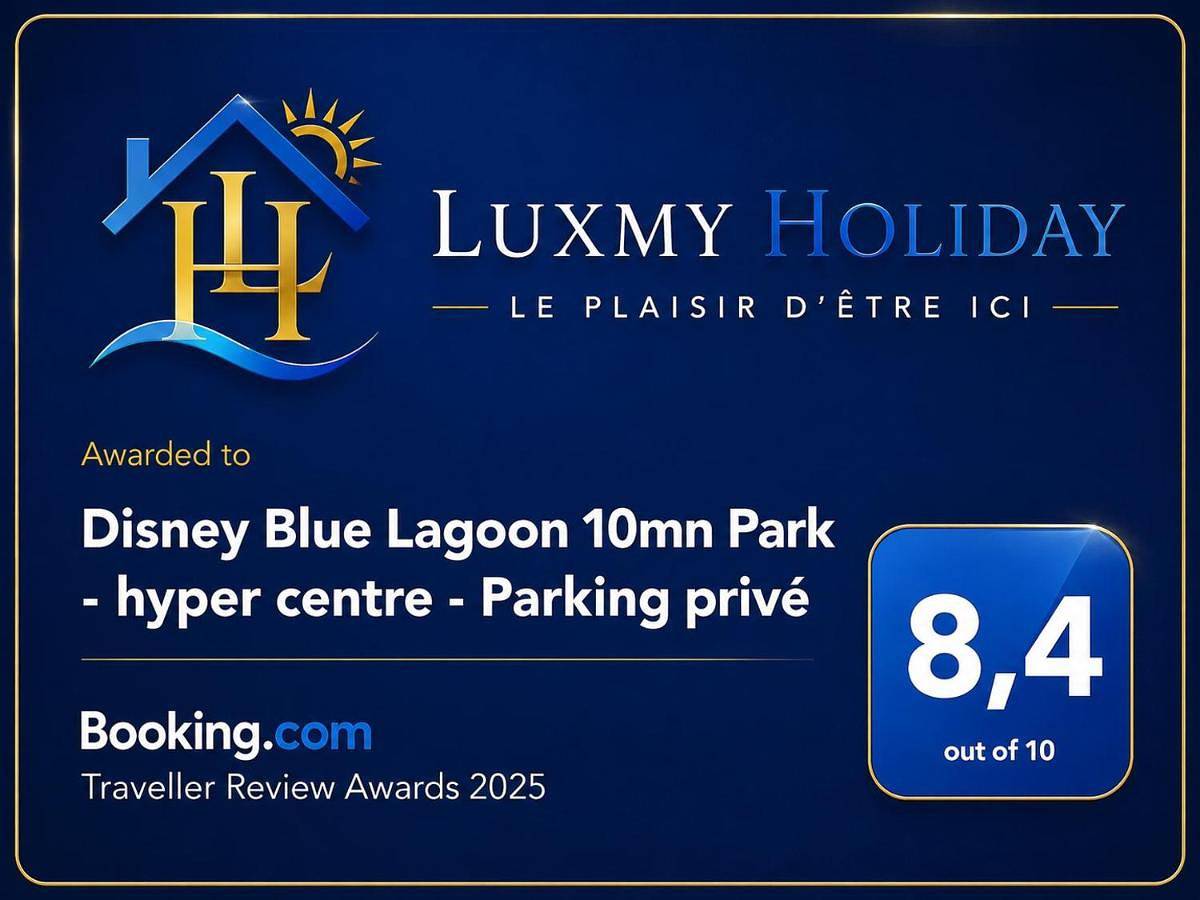 Appartement entier, Blue Lagoon - Duplex cosy - Disneyland Paris 10 min - Parking privé - Rer A 5 min à pied in Bussy-Saint-Georges, Seine-et-Marne