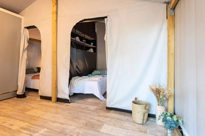 Camping für 5 Personen, mit Terrasse und Pool, mit Haustier in Landes - 3