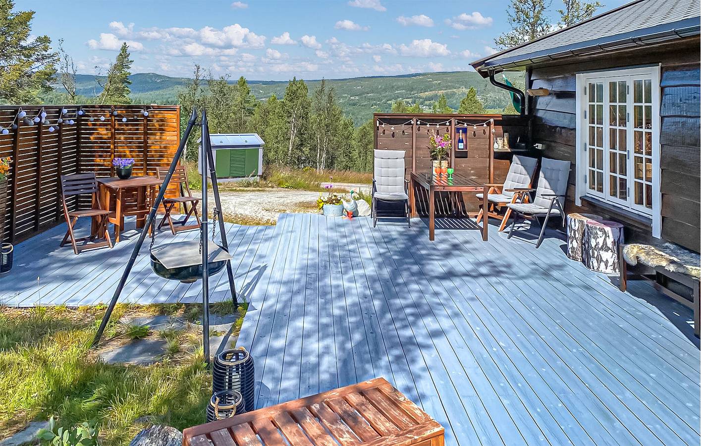 Ferienhaus für 7 Personen mit Terrasse in Hol
