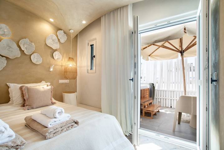 Gîte pour 2 personnes, avec jacuzzi et balcon dans Naxos - 2