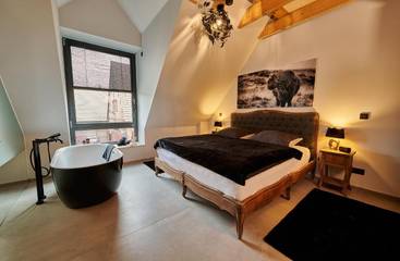 Ferienwohnung für 4 Personen, mit Garten und Ausblick in Münster