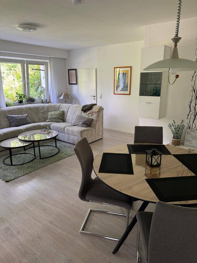 Ferienwohnung für 4 Personen, mit Terrasse und Garten in Blomberg