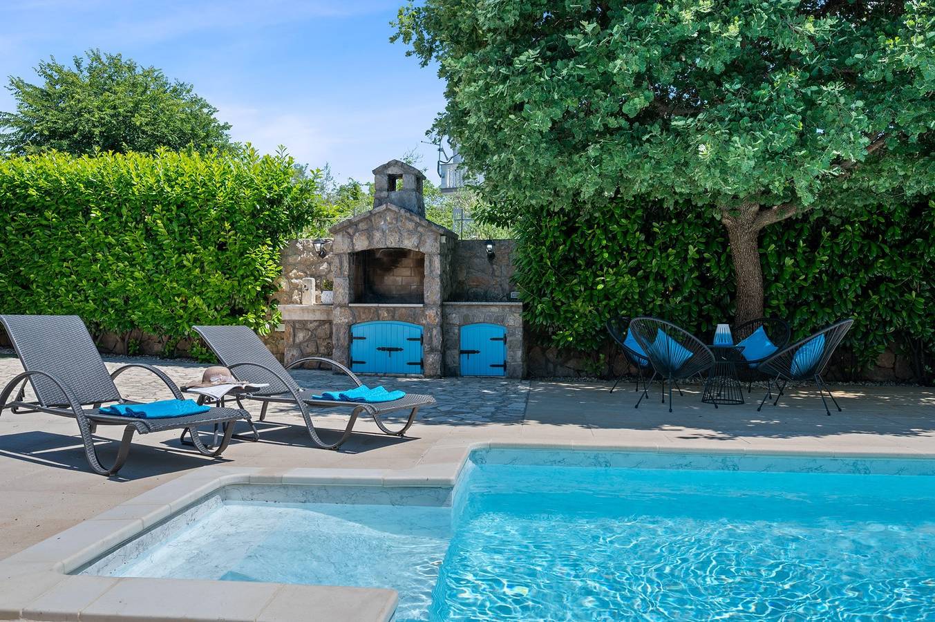 Villa Dory an Krk mit Pool zum Mieten in Malinska-Dubašnica, Krk