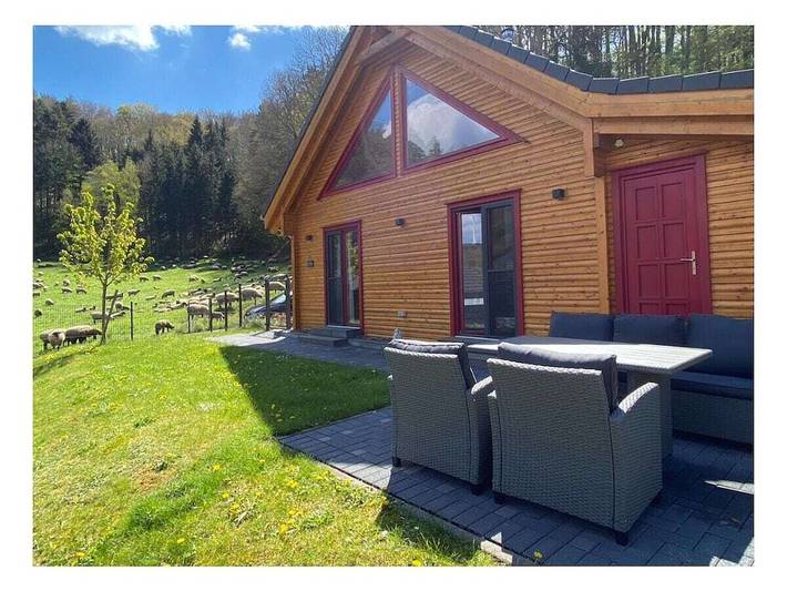 Ferienhaus für 4 Personen, mit Terrasse, mit Haustier