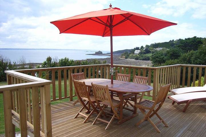Gîte pour 4 personnes, avec jardin et balcon dans Plage de Port-Mabo