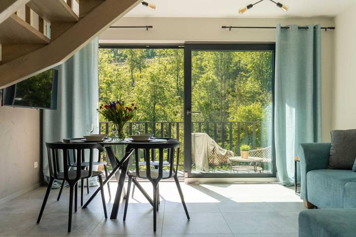 Ferienwohnung für 10 Personen, mit Ausblick und Balkon