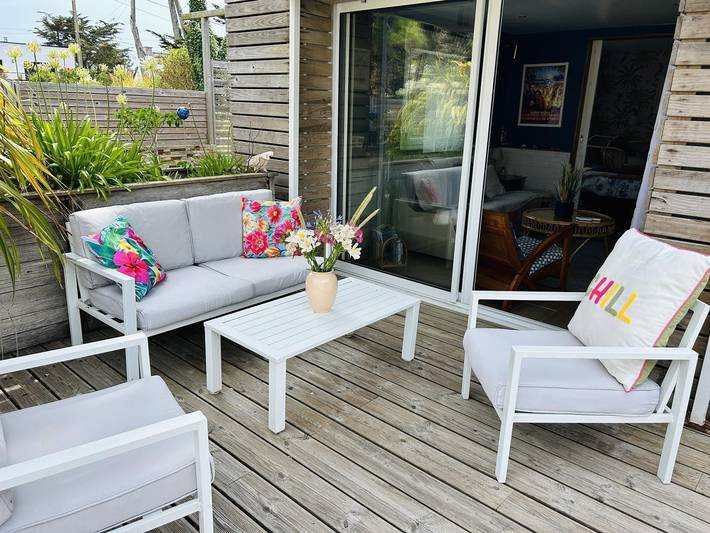 Gîte pour 2 personnes, avec jardin ainsi que jacuzzi et terrasse à Barneville-Carteret - 2