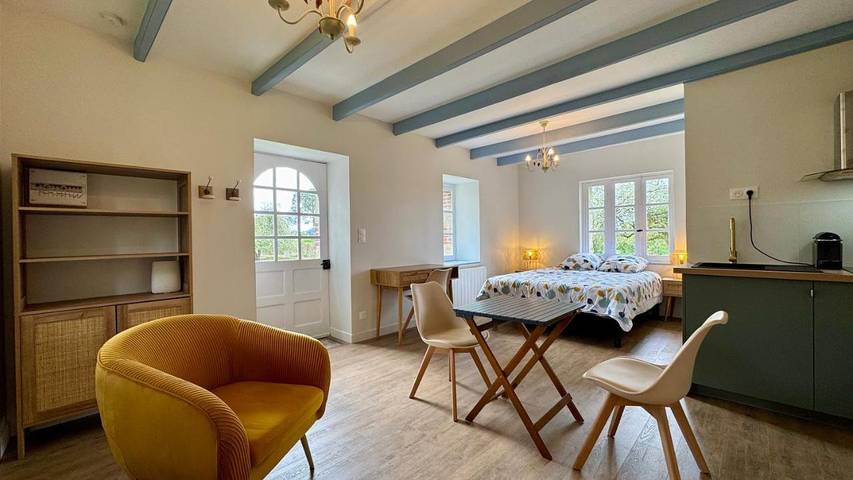 Location de vacances pour 2 personnes, avec vue et jardin à Berric - 4