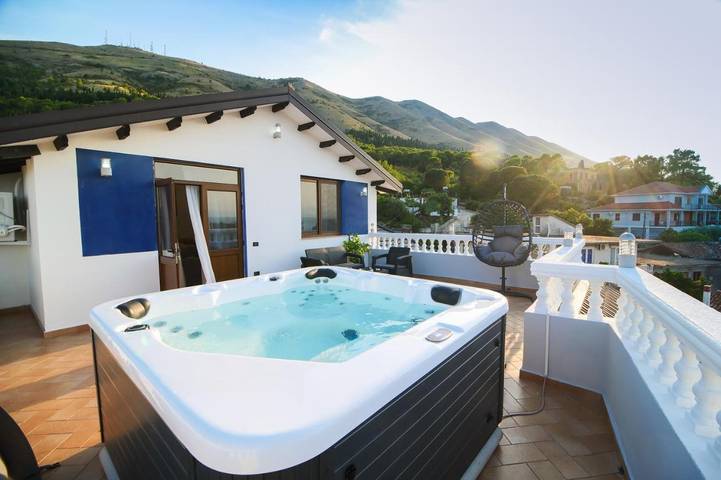Maison d’hôte pour 4 personnes, avec vue sur le lac ainsi que terrasse et vue