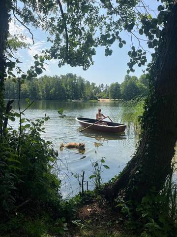 Ferienhaus für 5 Personen, mit Ausblick und Garten in Fürstenberg/Havel