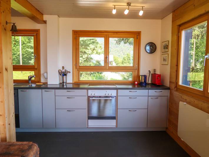 Ferienhaus für 4 Personen, mit Balkon und Terrasse sowie Garten und Ausblick in Montreux - 4